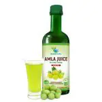 VEDAPURE Pure Amla Juice | for All Skin & Hair | Multi-Purpose Amla Juice 500 ML (Pack of 1)