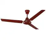 KWW AirISTA Plus 1200MM (48 inch) Brown High Speed Ceiling Fan BEE Star Rated Energy Efficient Fans | 100% Copper Winding | Double Ball Bearing | Strong and Powerful Ceiling Fan | 2 Years Warranty