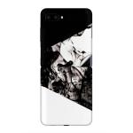 GADGETSWRAP Printed Vinyl Skin Sticker for Samsung Galaxy Z Flip - White Splash