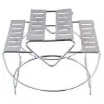 Oc9 Stainless Steel Spoon Stand / Spoon Holder / Cutlery Case for Kitchen & Dining Table (Pack of 1)