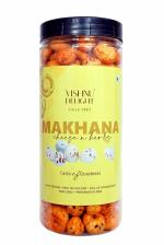 VISHNU DELIGHT Crunchy, healthy, Tasty Cheese & Herbs Flavored Makhana / Fox Nuts Calcium & Antioxidants Rich Dry Fruits Combo - 180 g FoX Nut - 2 X 90 g