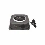 Rally Electric Powder coated Steel Coil Cooking Burner & Stove| Induction cooktop| 1250 W| Black