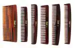 Roots - Combo of Wide Teeth & Pocket Combs for Wavy/Currly/Long Hair Comb -Pack of 6
