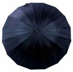 FASHNO Men's & Women's Black Color Umbrella Big Size (Pack of 1), Silver Handle.