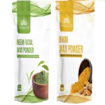 VividGlow365 -Combo Pack Neem Facial Wax Powder and Bikini Wax Powder Easy to use at home, No chemicals - No Irritation, No Skin rashes for Women and Girls (200g)