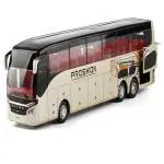 Ktrs Enterprise Arrival Top Selling Pull Back Luxury Coach Bus Diecast Toys Diecast Toy Vehicles Metal Bus