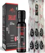 Bigknob Av Shilajit Extraa Capsules ashwagandha safed musli kaunch beej with timey cream  (2 Items in the set)