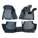 ULS URBANLIFESTYLERSS Black Faux Leather Car Foot Mats For Land Rover Range Rover Sport