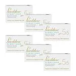 Pearldew Syndet Bar (75 gm - Pack Of 6)|With Aloe Vera, Almond Oil, Olive Oil, Vitamin E, Coconut Oil, Shea Butter, Jojoba Oil, Avocado Oil & Tea Tree Oil|pH 5.5|Paraben Free (75 gm - Pack Of 6)