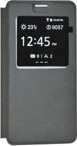 BINTAGE Flip Cover for Lenovo K8 Note (Gold, Grip Case, Pack of: 1)