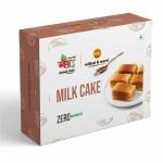 Shreeji Dairy Rakhi Gift Combo for Brother and Sister, Sugarfree Milk Cake 400 gm with Rakhi, Pure Ghee Sweet for Rakshabandhan