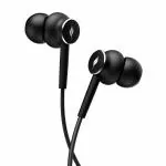 Leaf Dash 2 Wired in Ear Earphones with Mic Carbon Black