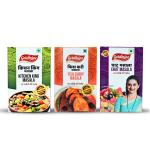 Goldmine Combo of Fish Curry Masala, Kitchen King Masala & Chat Masala 50g Each - Pack of 3