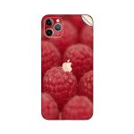 GADGETSWRAP Printed Vinyl Skin Sticker for Apple iPhone 11 Pro Max - Raspberry Fruit Red