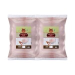 Changezi's Salt Natural Saindhava Lavana Crystal Rock Salt Powder | Rock Salt | Premium Sendha Namak | with Natural Trace Minerals | Fast Navratri Upwaas Vrat Ekadashi Salt-200GM*2Pack