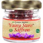 Vainy store Premium Pack - 100% Pure Natural, and Untouched Organic Finest A ++ Grade Saffron kesar ( 0.5 ) Half Gram (0.5 g)