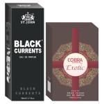 St. John Cobra Exotic 100ml & Black Current 50ml Body Perfume Combo Gift Pack Eau de Parfum - 150 ml (For Men & Women)