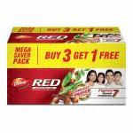 Dabur Red Toothpaste 800g (200g X Pack of 4)