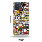 Tweakymod Printed Gta Dope Back Cover For Samsung A71