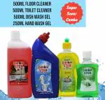 DropSter Essential Cleaning combo Of 4 (1750 ML )