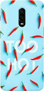 CustomEra OnePlus 6T Multicolour Too Hot Design Polycarbonate Hard Case Back Cover