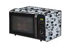 The Furnishing Tree Petals Pattern Godrej 20 L Microwave Oven Cover Grey