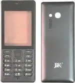 Imbi Nokia 150 Dual Sim Black Plastic Replacement Front And Back Panel