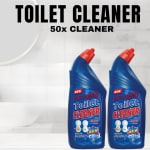 BLISS & BLUSH Toilet Cleaner blue 1Liter Non Toxic & Biodegradable | Zero Toxic Fumes & Bio Active Stain Removal | Neutralises Bad Odour