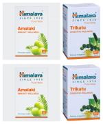 Himalaya Amalaki 60 Tabs (2 Packs) and Trikatu 60 Tabs (2 Packs)