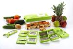 STELITE Heavy 12 In 1 Nicer Dicer Vegetable & Fruit Grater & Slicer (12 In 1 Chopper) Multiple Blade, Heavy Stainless Steel Blades Metal Cutter