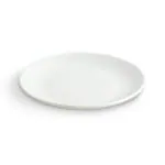 Urban Snackers White Porcelain Dinner Plate