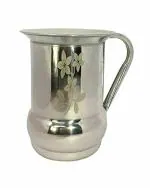Shri Hari Art Villa Light Weight Stainless Steel Water Jug - 2 L 17 x 15 x 17 cm