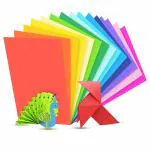 OFIXO 100 pcs Color Sheets (10 Sheets each color ) Craft paper A4 Sheets