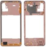 PURPLESAVVY Prism Crush Pink Plastic Middle Ring Back Panel For Samsung Galaxy A51