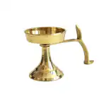 pujaNpujari Brass sambrani stand | Dhoop holder | Incense Dhup Burner, Brass Handcrafted Puja Dhoop, Dhoop Dhuni, dhoop stand for pooja
