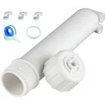 BIOTIC WATER RO Membrane Housing Kit Only with Double Silicon O Ring, Food Grade Material with 100% Leakage Protection, 10 Inch RO Membrane Housing, Compatible with All Domestic RO Membrane