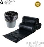 S Satisfyshop bgsm-03 bags sfor dustbin Medium 14 L Garbage Bag (90Bag )