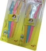 OPTRA-Chirgo Enterprise Stainless Steel Eyebrow Facial Hair Remover (Set Of 6)