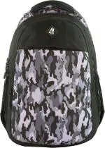 MIKE BAGS Grey Polyester Juno Laptop Backpack With Laptop Sleeve - 23 L