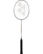 Yonex GR 303i Silver Aluminium Strung Badminton Racquet (Pack Of 1, 83g)