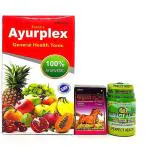 Herbshd Pharmaceutical Perfect Health Capsule & Vital Strong Capsule & Ayurplex Syrup (Pack Of 3) (Pack of 3)