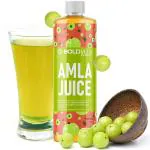 BOLDVEDA Amla Juice For Hair Growth, Skin & Weight Loss Drink Ayurvedic Gooseberry Juice