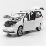Ktrs Enterprise 1:32 Scale For Bick Gl8 Mpv Toy Car Proswon Diecast Vehicle Model Pull Back Sound & Light Educational Collection Gift For Children Famous Car Model