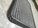 Mega Cart Home Grey Polypropylene Rectangular Anti Skid Doormat For Home 60 X 40 cm