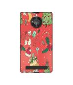 Casotec Santa Design Printed Silicon Soft TPU Back Case Cover for Micromax YU Yuphoria