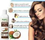 Edith Naturals Pure Coconut Hair Oil,Extra Virgin Organic Coconut Oil Hair Oil (200 ml)