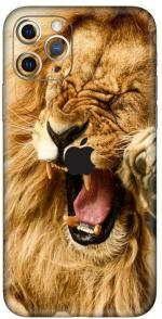 aadia Apple iPhone 11 Pro Max Matte Vinyl Lion Image Mobile Skin Sticker