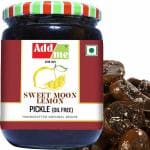 Add Me Lemon Pickle Khatta Meetha Nimbu Sweet and Sour Without Oil Lime Pickle Nimbu Ka Achar 600gm Homemade Recipe & Taste Glass Pack