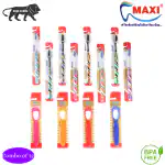 MAXI Oral Care Combo of 12-(8 Adults) 1 Number Toothbrush & (4 TC) 1 Number Tongue Cleaner