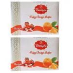 BG BHARATGOLD Nagpur Orange Burfee 1KG(500 GM PACK EACH) - Made with Pure Orange Mithai|Traditional Indian Mithai |Nagpur Orange Burfee| Nagpur Orange Burfee in Sweets Gift Box Pack 2 Incomplete